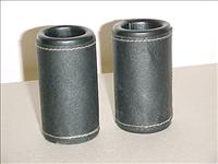 Leather Dice Cups, Round Lady Black